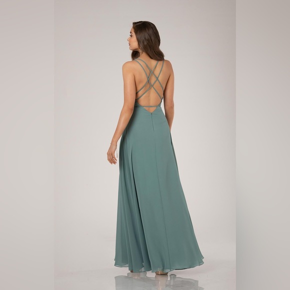 Sorella Vita Bridesmaid Dress in Sangria, Size 10 - Picture 8 of 8